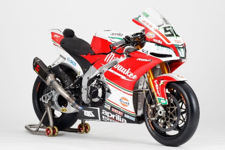 Mundur Balap  Superbike WSBK  2019 Motor  Tim Aprilia RSV4 