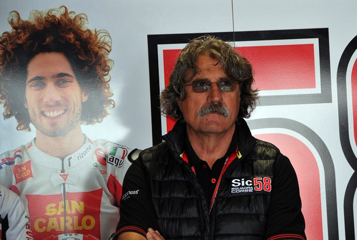 Bos Tim SIC58 Paolo Simoncelli Tegur Keras Televisi Sky Italia Yang Tidak Mau Hadir Di Paddocknya Saat MotoGP Thailand