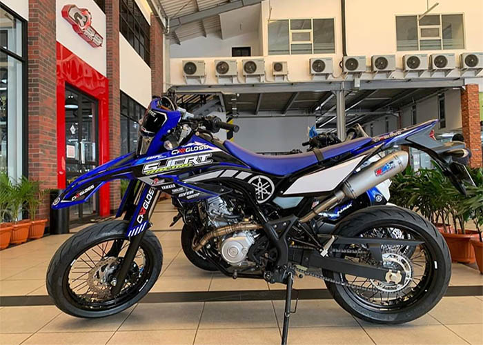 Modif Supermoto SJCRT Yamaha WR 155R By Rey Racing Speed 