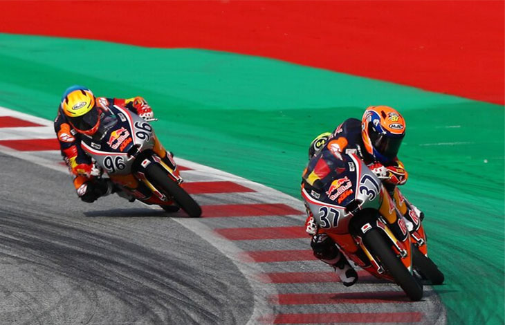 Ktm Motogp Rookies Cup Austria Mario Sa Ke 13 Podium Ke 2nya Usia 14 Tahun