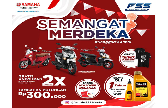 Yamaha Fss Jakarta Hadirkan Program Semangat Merdeka, Banyak Sekali 