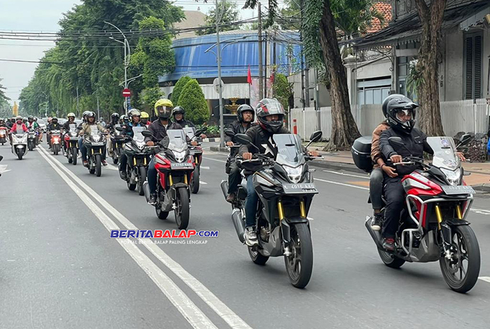 MPM Ajak Pecinta Honda CB150X Awali Tahun Dengan Rolling City Bersama