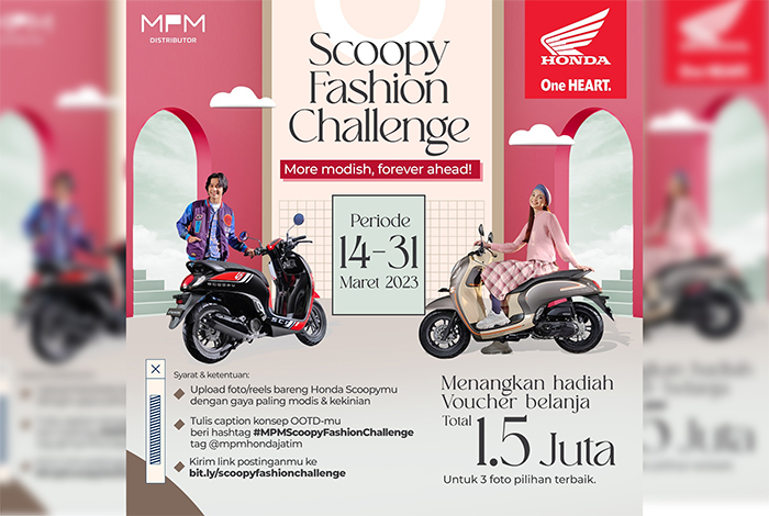 Honda MPM Tantang Anak Muda Expresikan Diri Dan Motor Honda Scoopy Di Scoopy Fashion Challenge