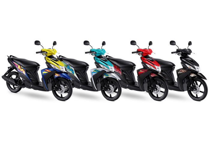 Warna Baru Yamaha Mio M3 125 Bikin Tampilan Makin Sporty, Modern Dan Kekinian
