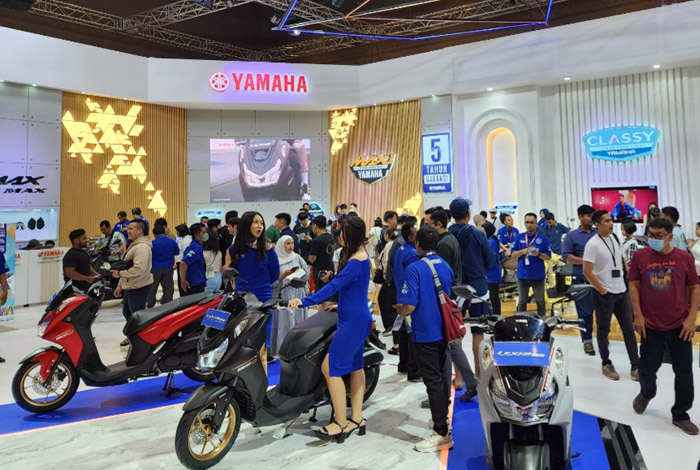 Yamaha LEXi LX 155 Diganjar Best Scooter di IIMS 2024