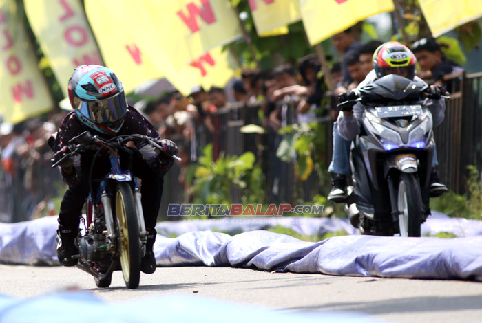 Potret Kejurnas Drag Bike Cilacap 2024