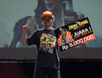 Lantian Juan Sukses Rebut Juara Umum Seri Perdana Trial Game Dirt 2024