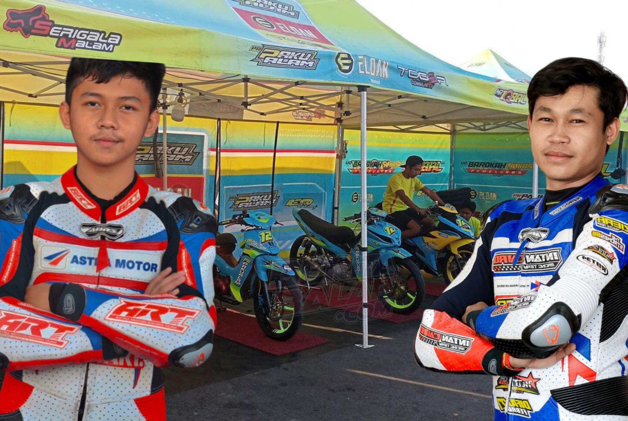 Duetkan Ilham Elsan dan Aan Riswanto, PR Pakualam Eloan Toger Optimis di Seri Final LFN Road Race Surabaya !