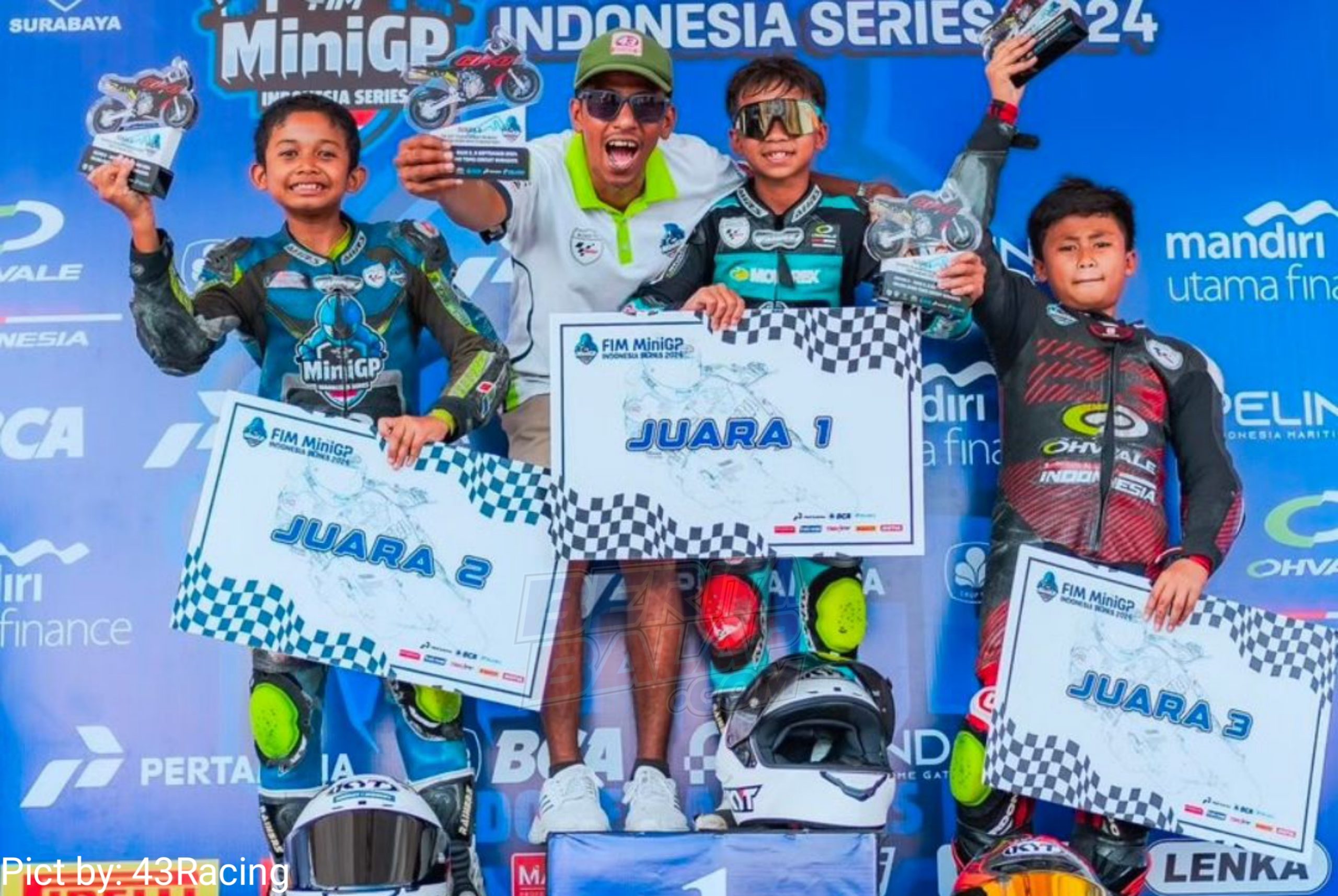 Dovi Podium-2 FIM Mini GP Indonesia Series 2024