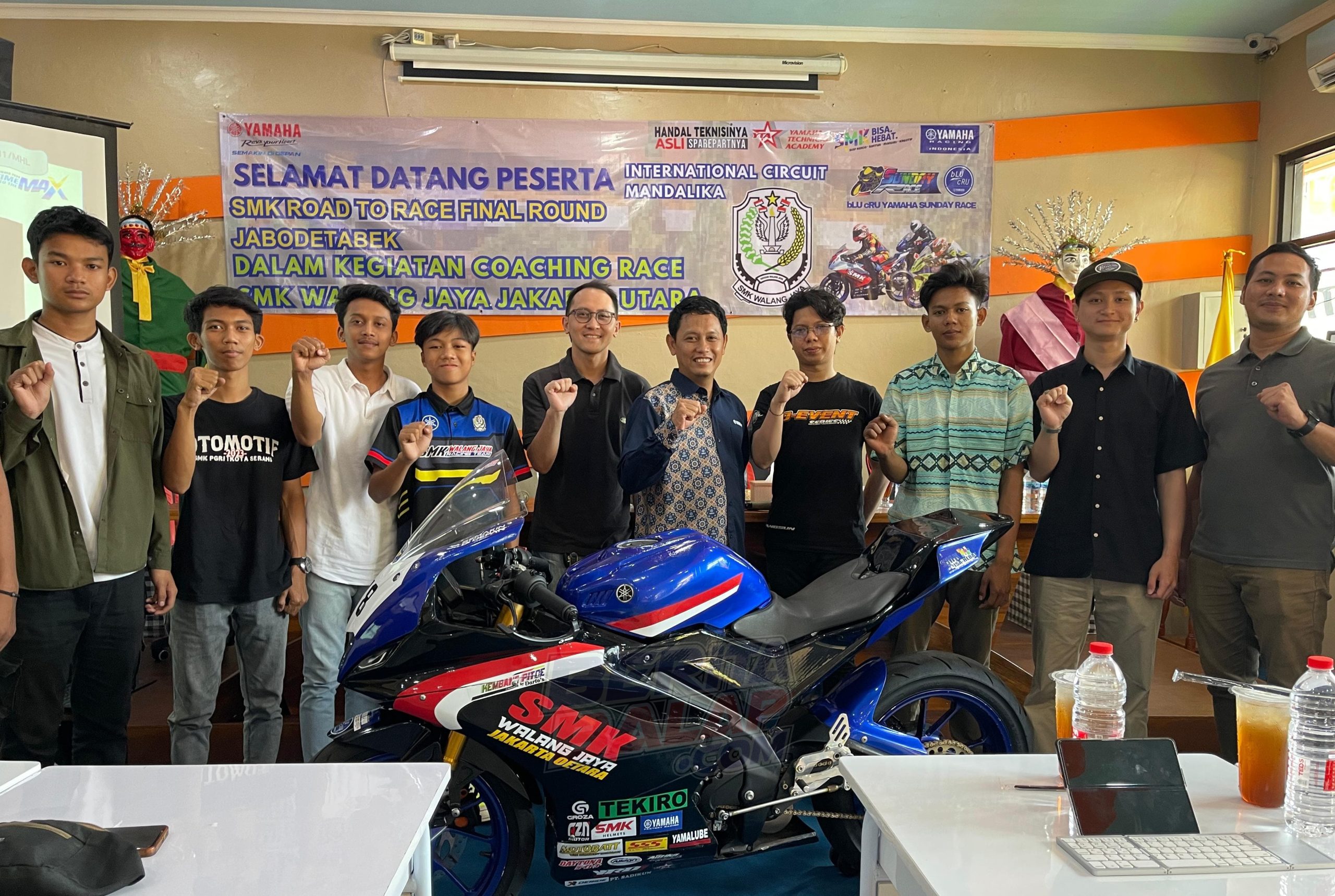 Potret Peserta Coaching Race dan Motor 