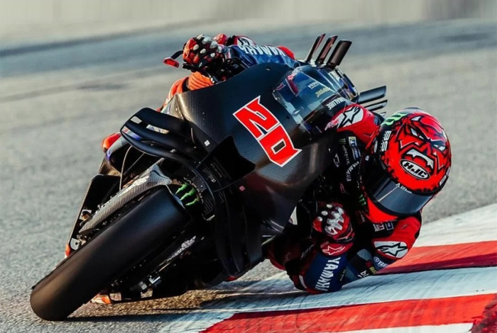 Tes MotoGP Catalunya : Fabio Quartararo Bangkit Bersama Yamaha M1 Baru ?