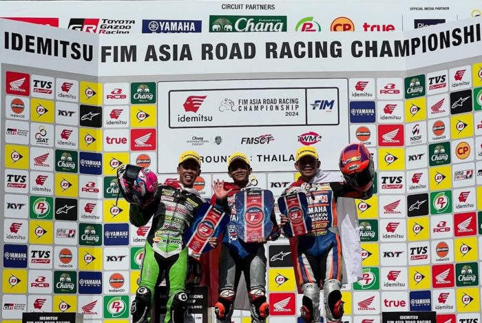 Foto Podium Race-1 UB 150 | Doc : ARRC