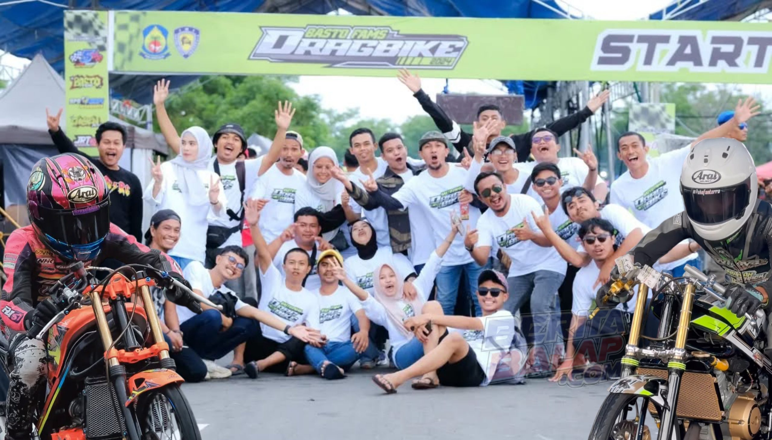 Basto Fams Dragbike Makassar | Doc: istimewa