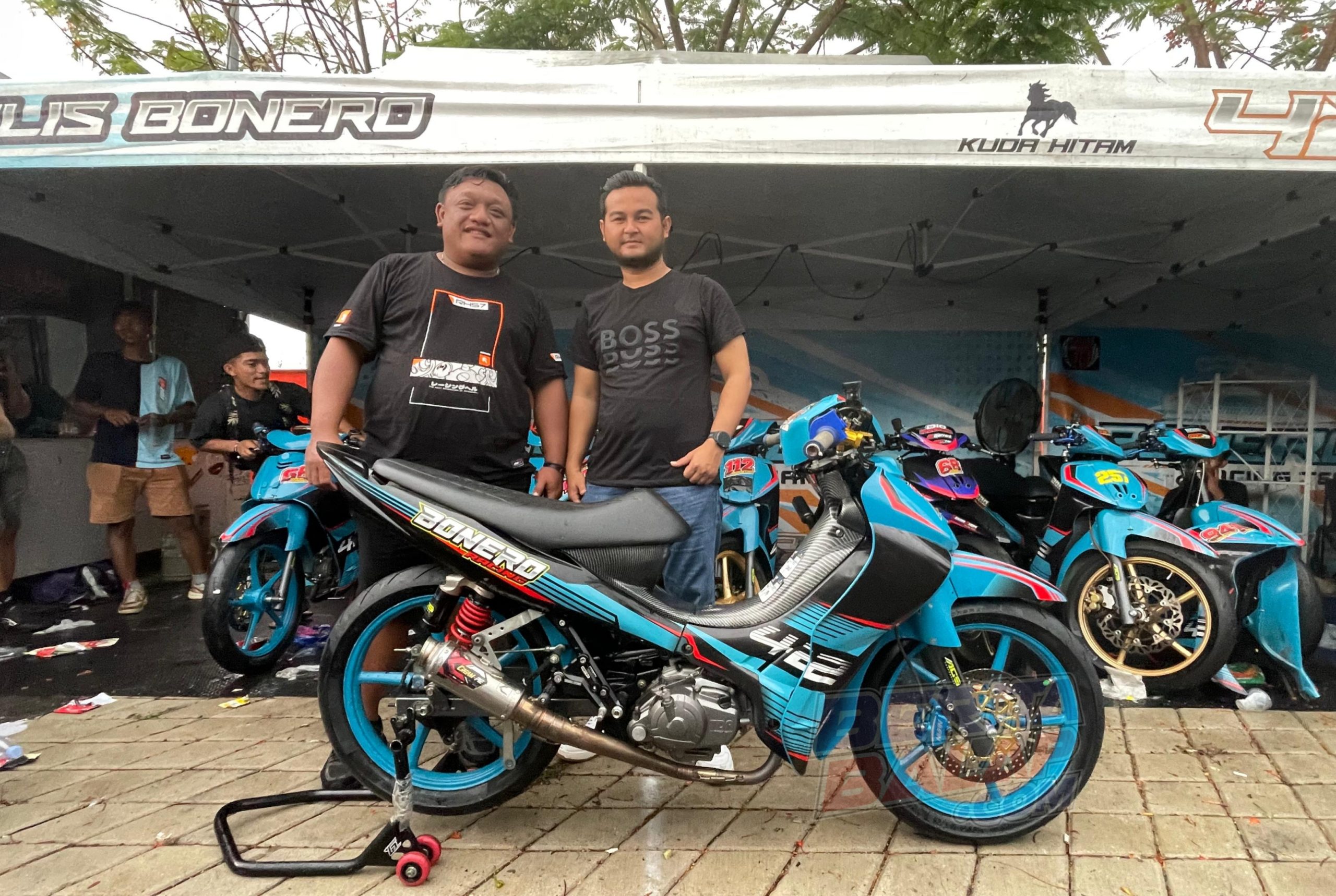 Spek Mesin Jupiter 5TP Bonero Racing Team by MBKW2 Jogja Pole Position di Final MCR 2024 Surabaya