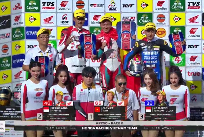 Juara AP250 Race-2 Final ARRC 2024