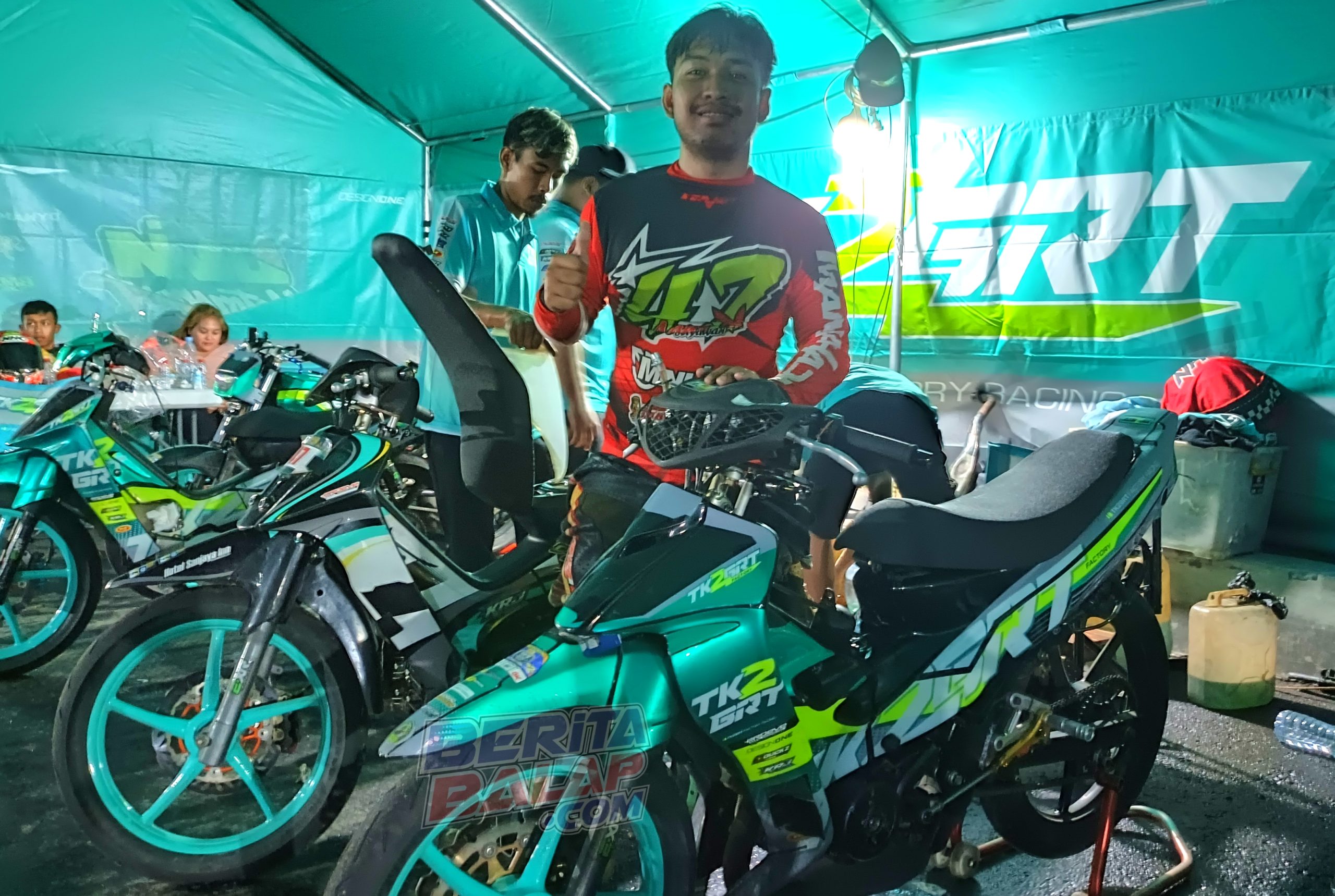 Kempul Jawara UB 125Z Bersama TK2BRT Factory Racing VSC 2025