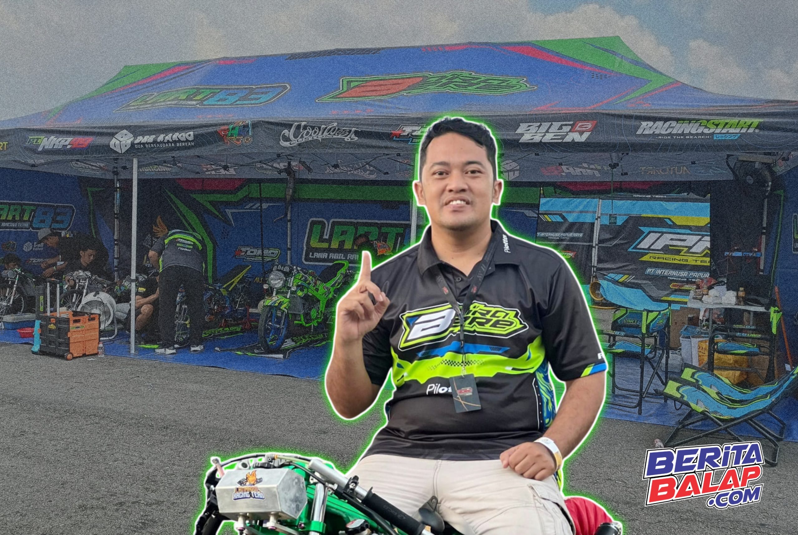 Potret Bos Adhi Owner Lana Abil Racing