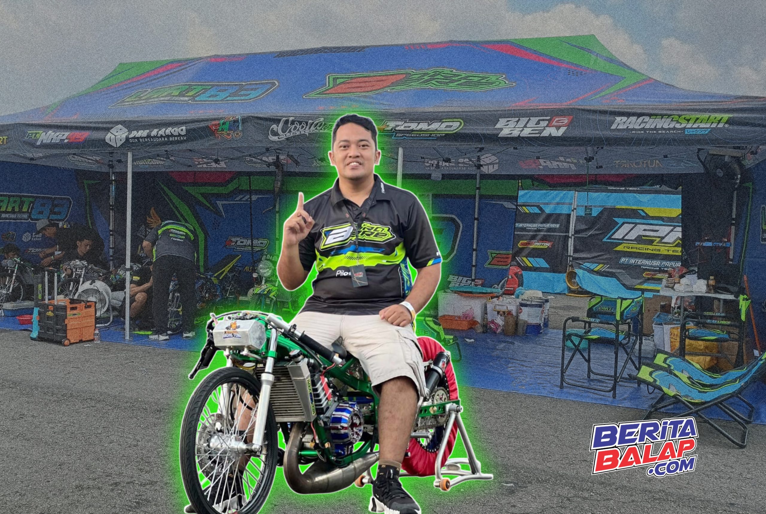 Potret Bos Adhi Owner Lana Abil Racing