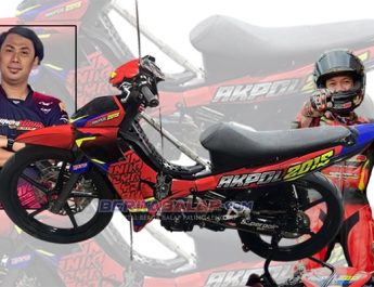 Ini Spek Mesin Jupiter 5TP Wello by Aan Kate Motor Jawara Final SCR Sidrap, Knalpot Belum Titanium