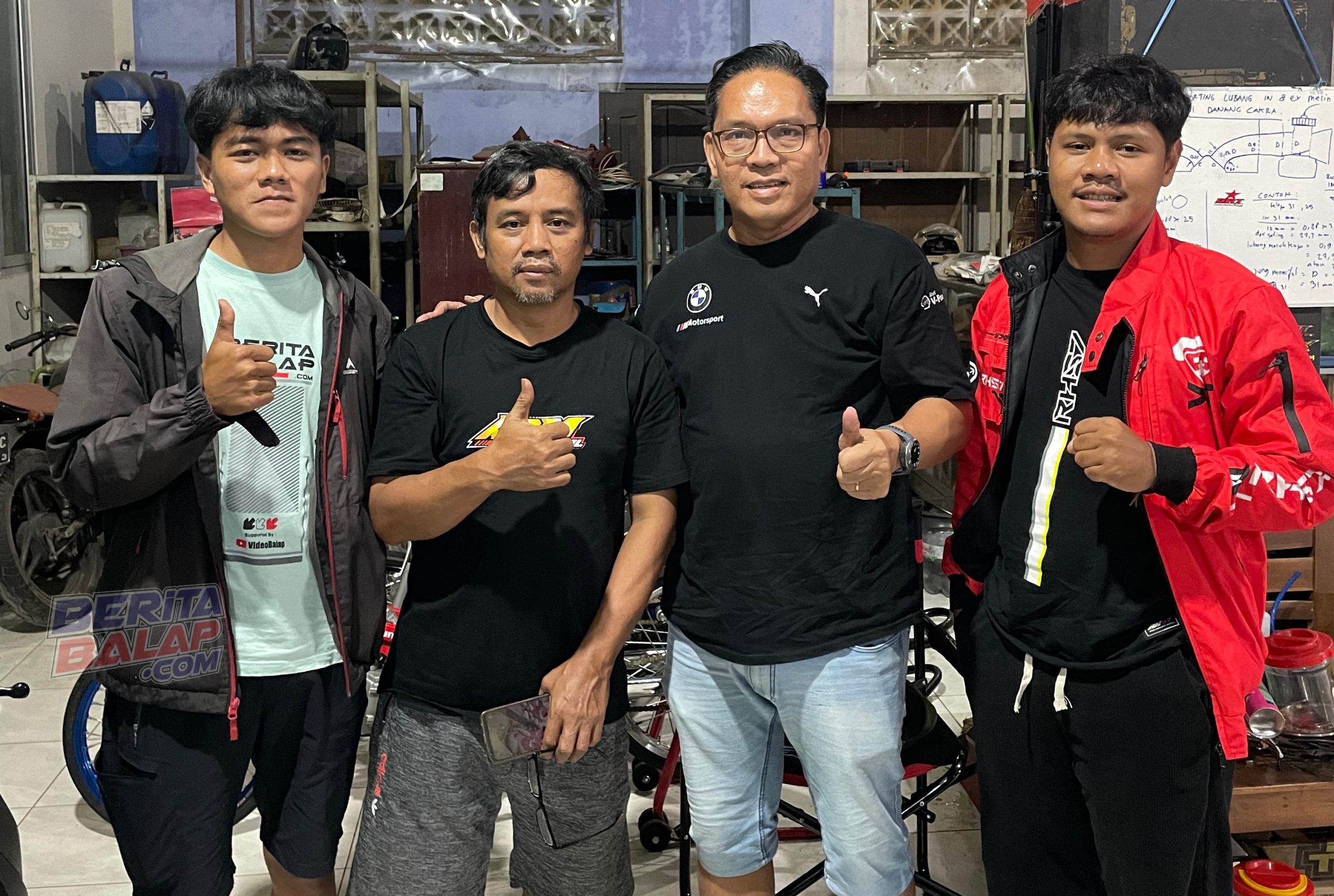 Kunjungan Spesisal Tim Beritabalap dan Video Balap ke Markas Cakra Racing Jogja