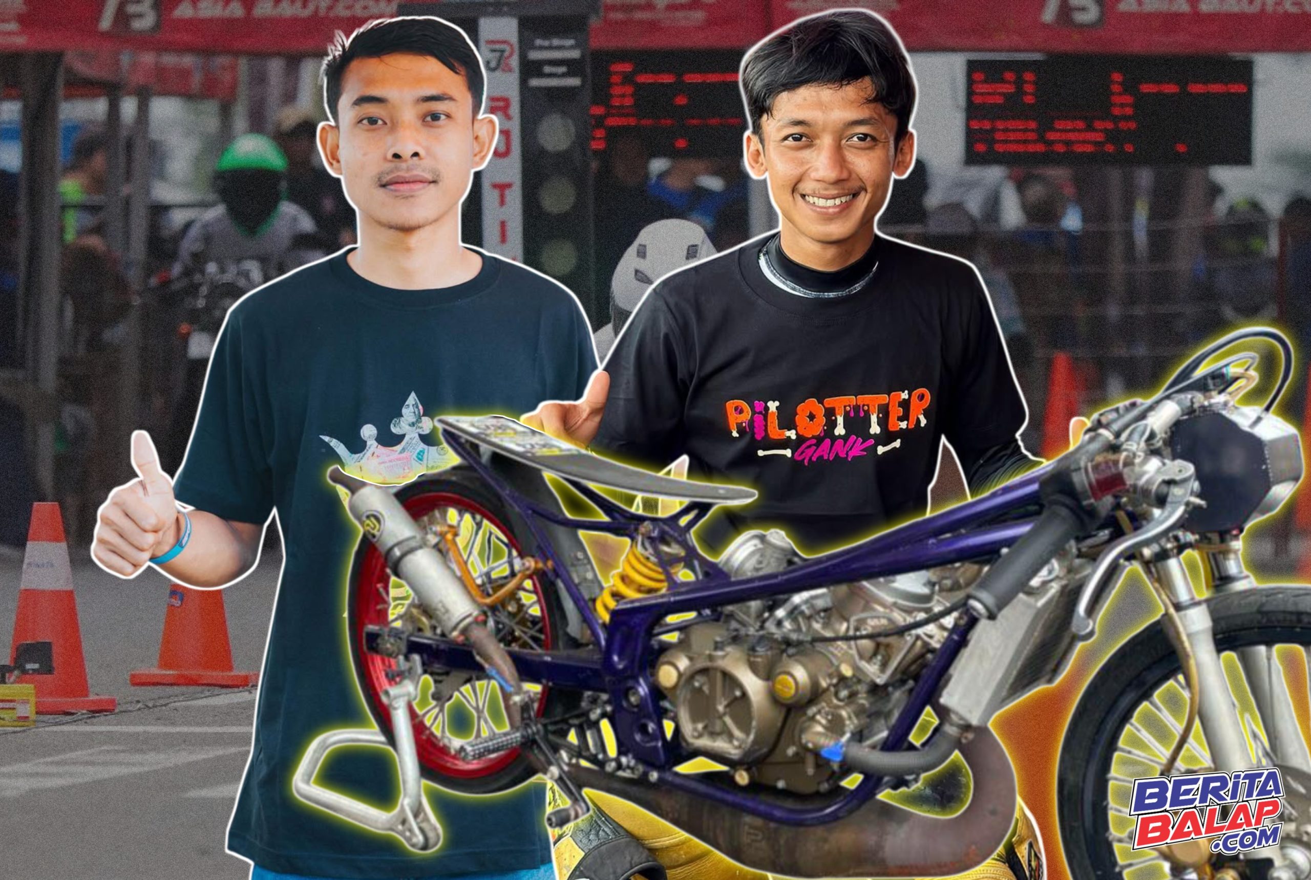 Vano dan Rony Bersama Ninja TU Takens H. Lutfi Racing by PRK Klaten