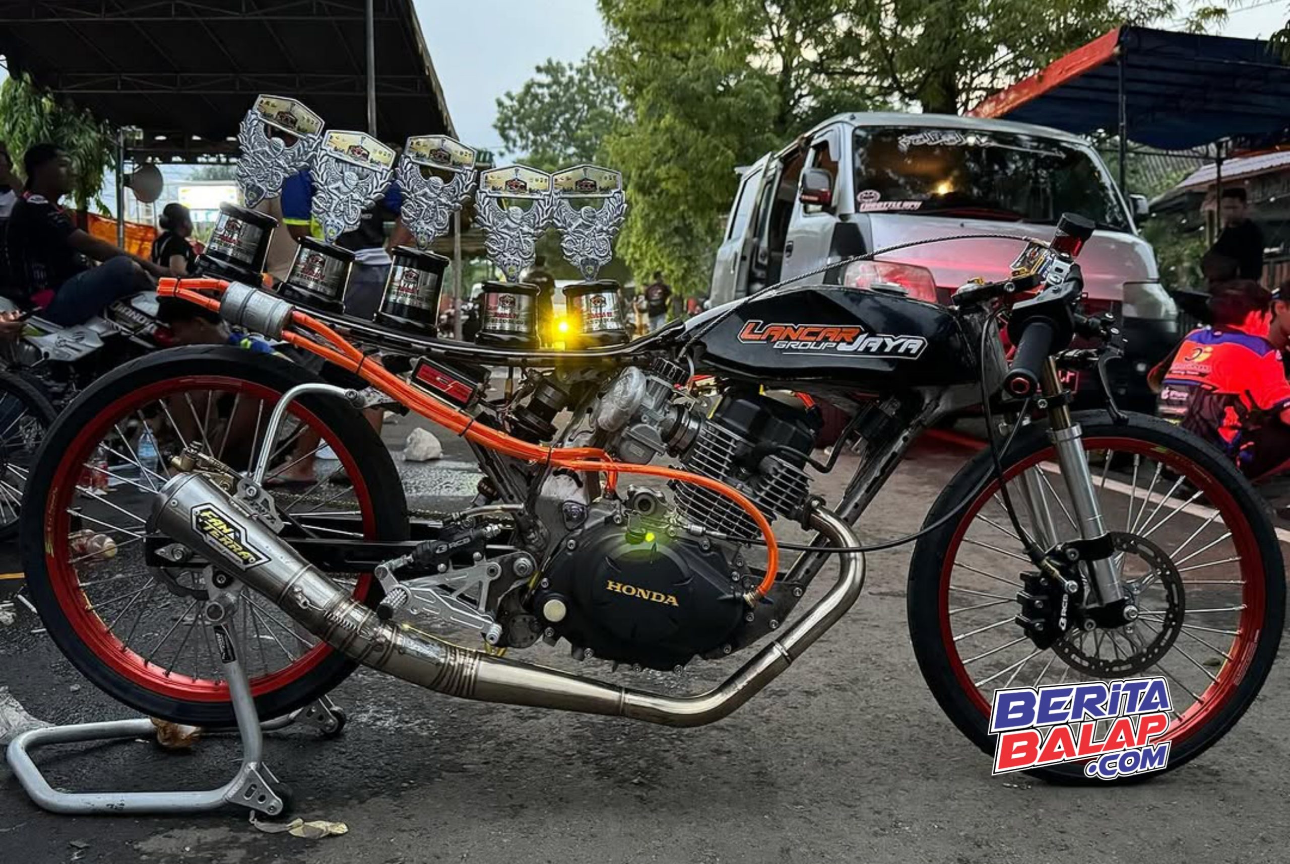 Potret Herex Verza - CRF 300cc Made in Bekring Bengkel