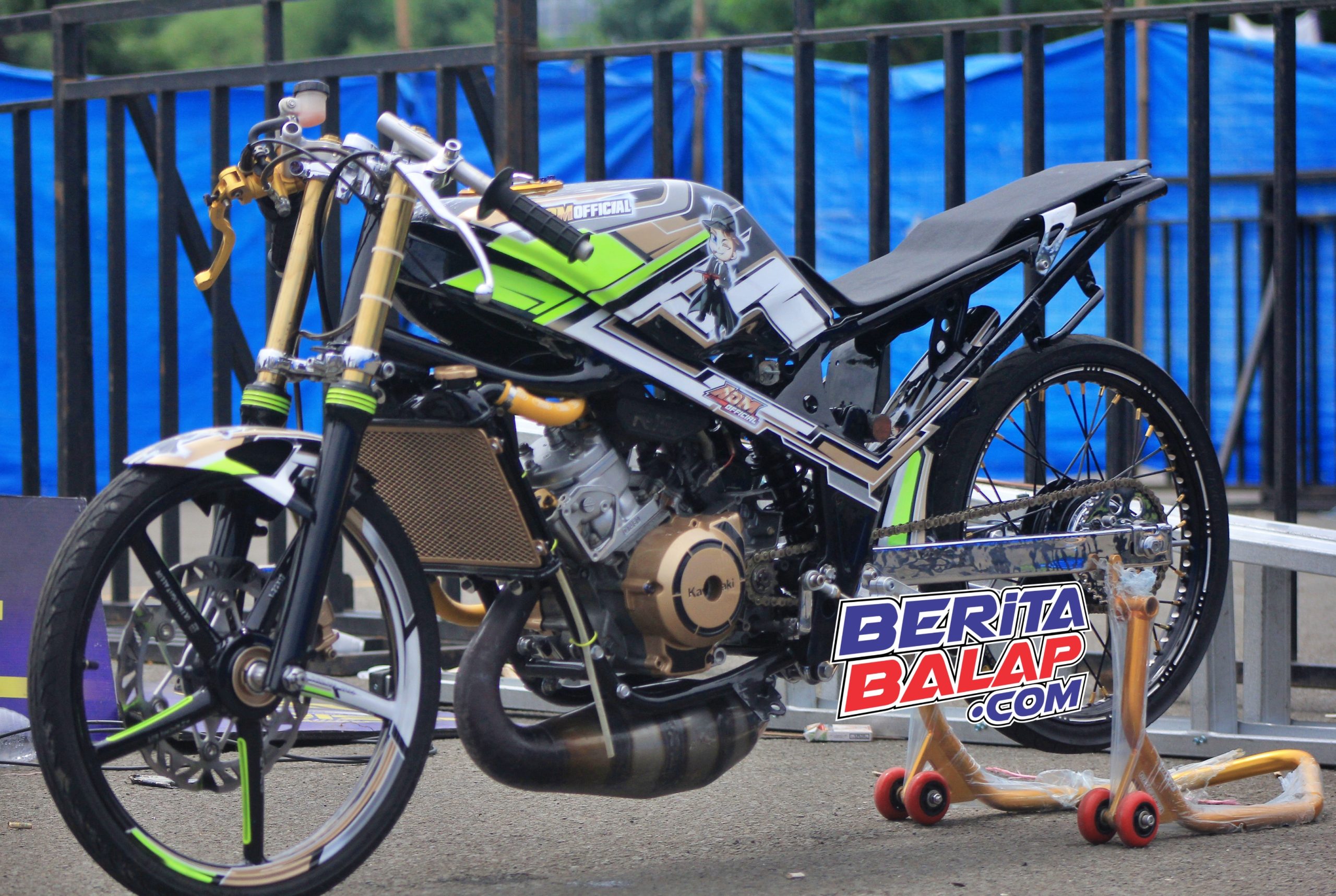 Ninja Frame STD ADM Official Racing Makassar by Sanjaya Jet