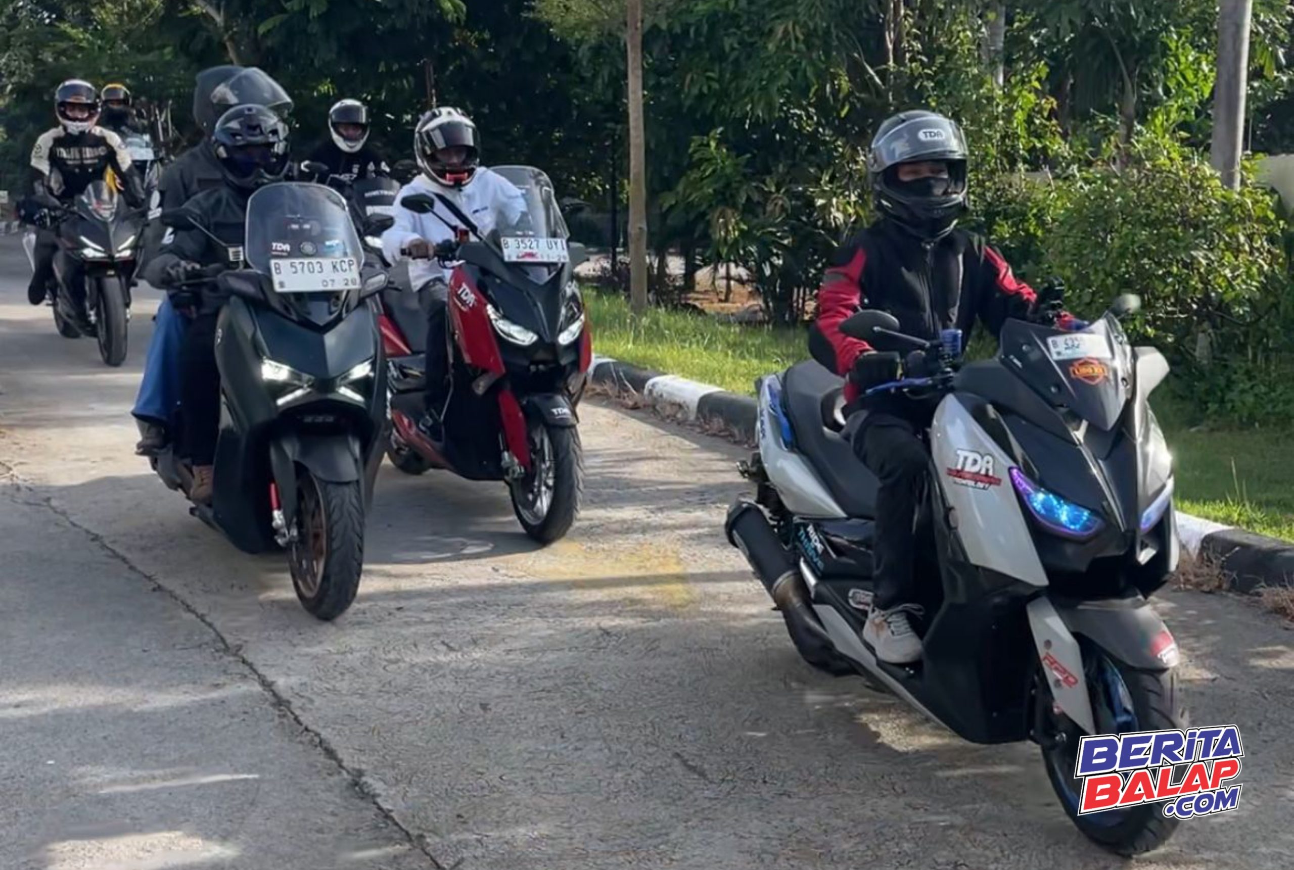  TDR Trackday 2025 Mandalika selain racing, juga melakukan touring mengitari Lombok sejauh 270 Km.