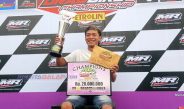 Ketat! Opick Acil Kunci Gelar JU Pemula Nasional di Grand Final MR Pulley Drag Bike