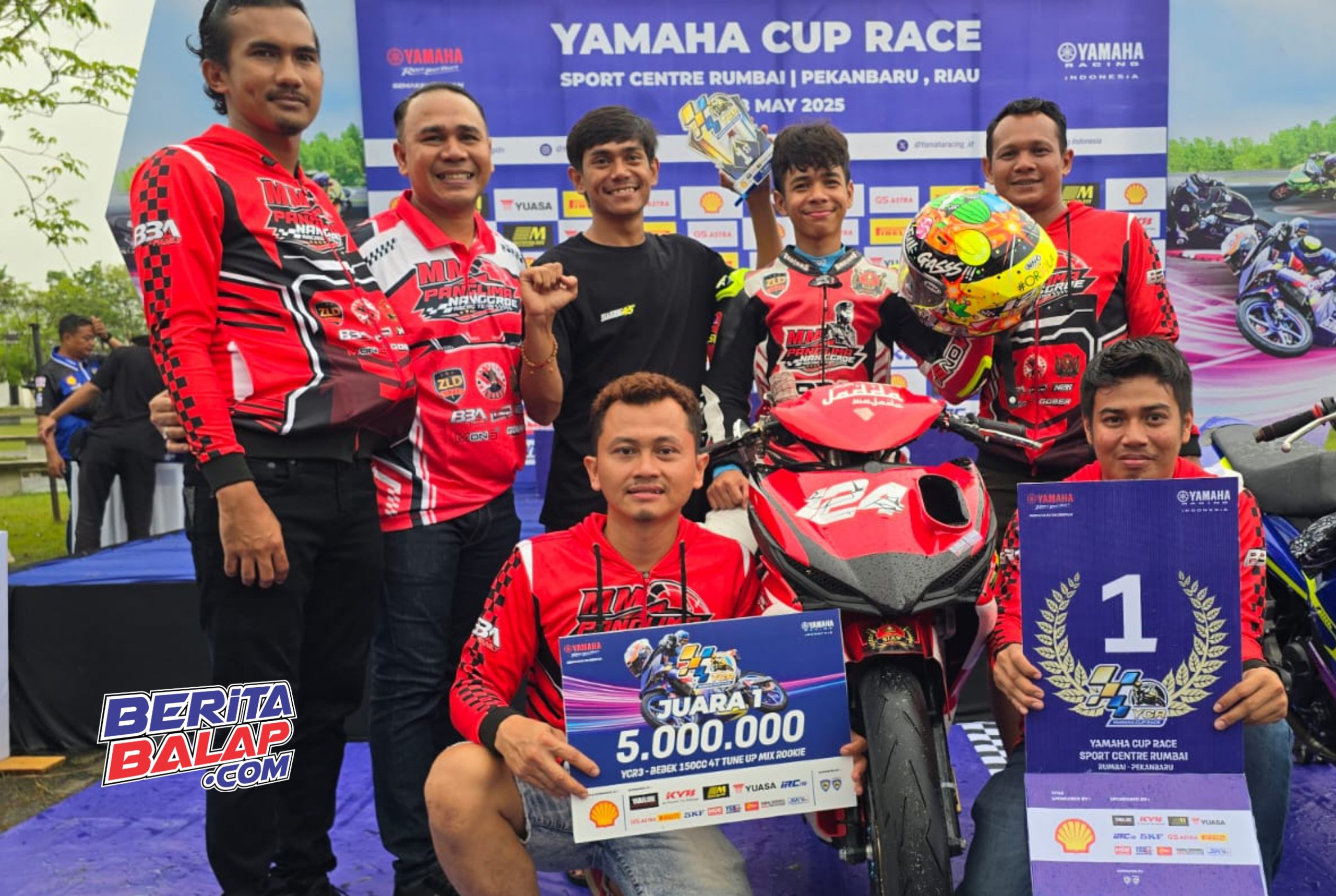 M. Defa Khinza Jawara Rookie YCR 2025 Riau
