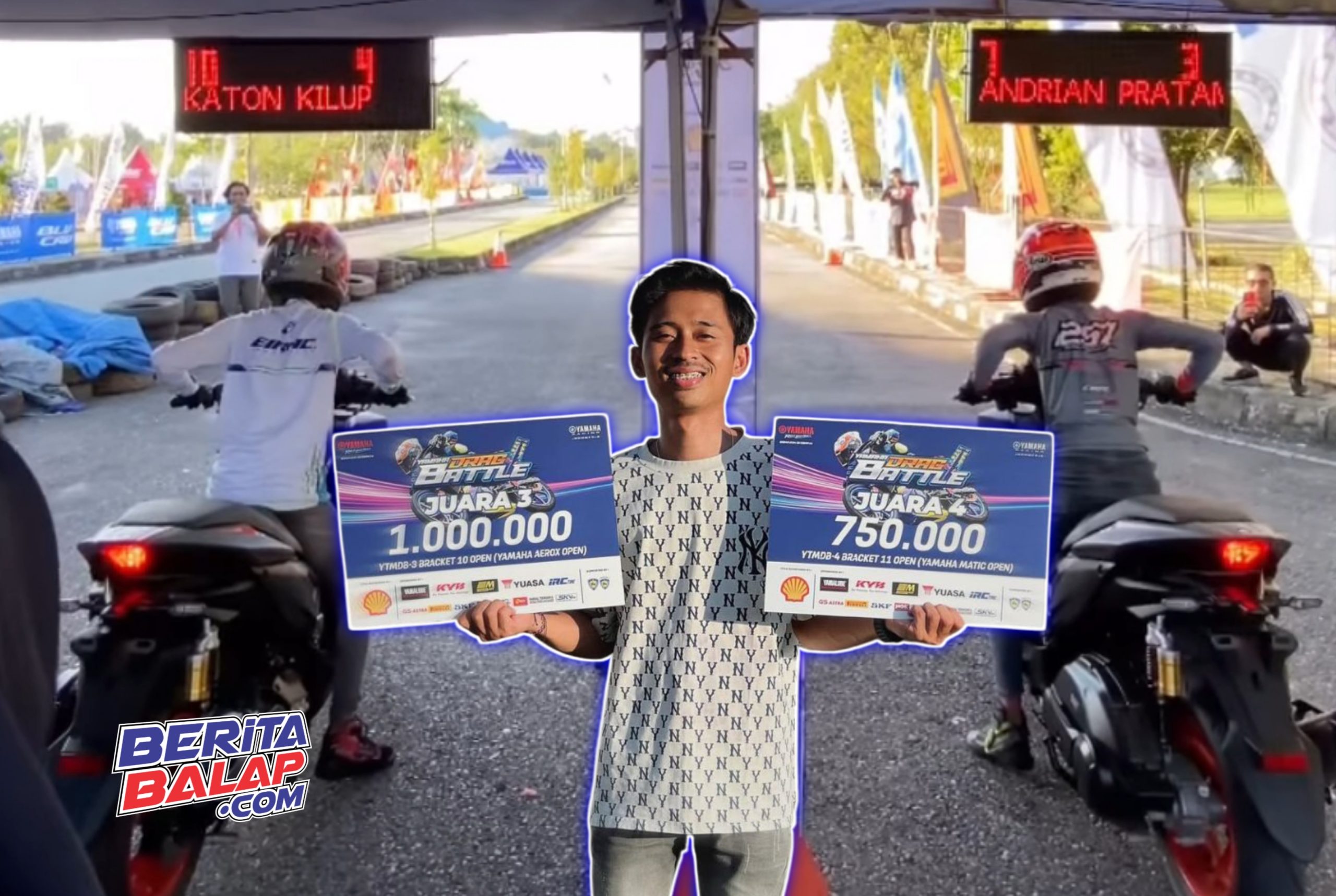 Katon Kilup | Yamaha Drag Battle