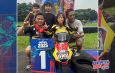 Walau Minim Latihan, Fakhri Shaquille Tampil Dominan ! Jawara Pocket Bike di Sentul