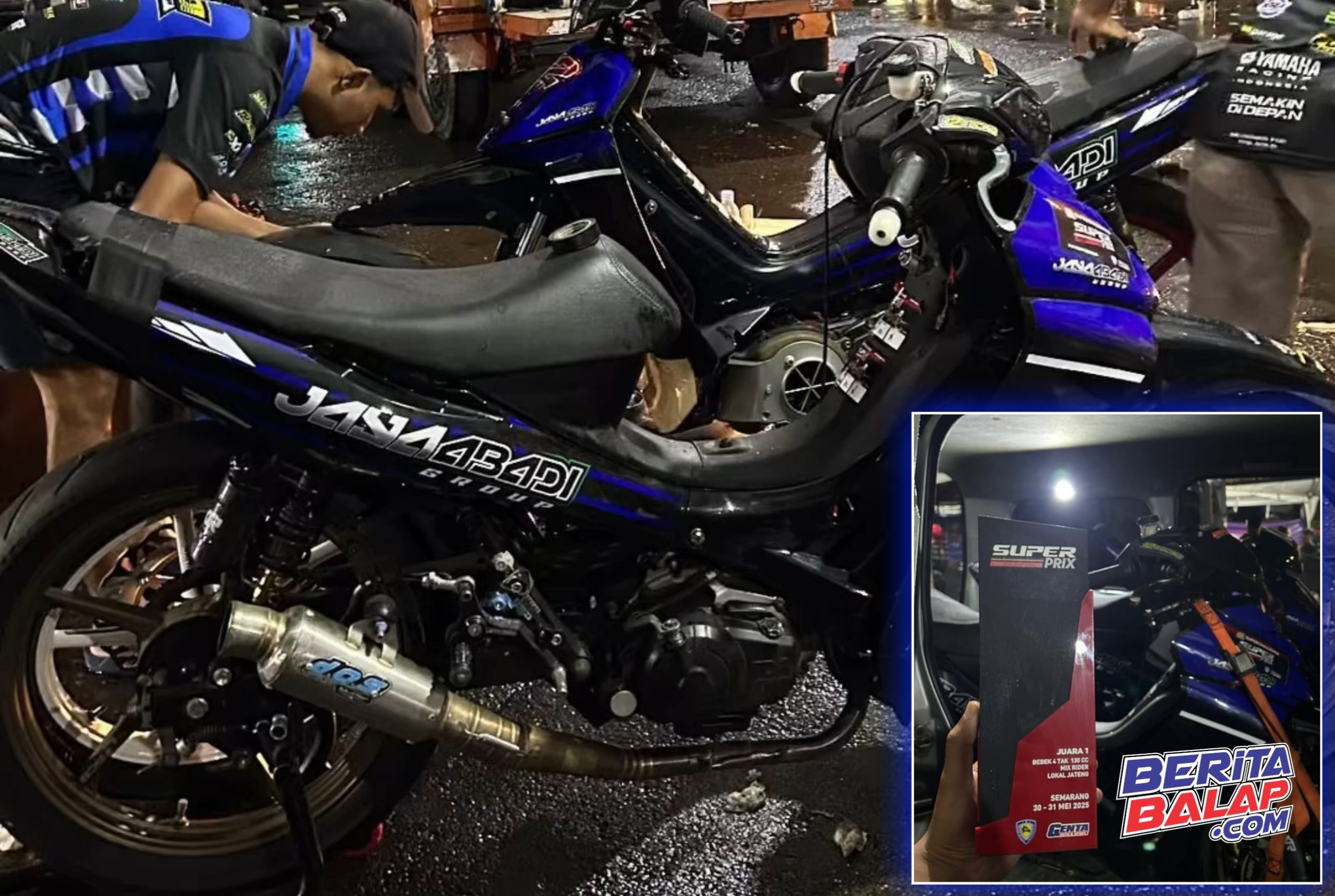 Jaya Abadi Broiler | Podium Terbaik Jupie 130CC Lokal