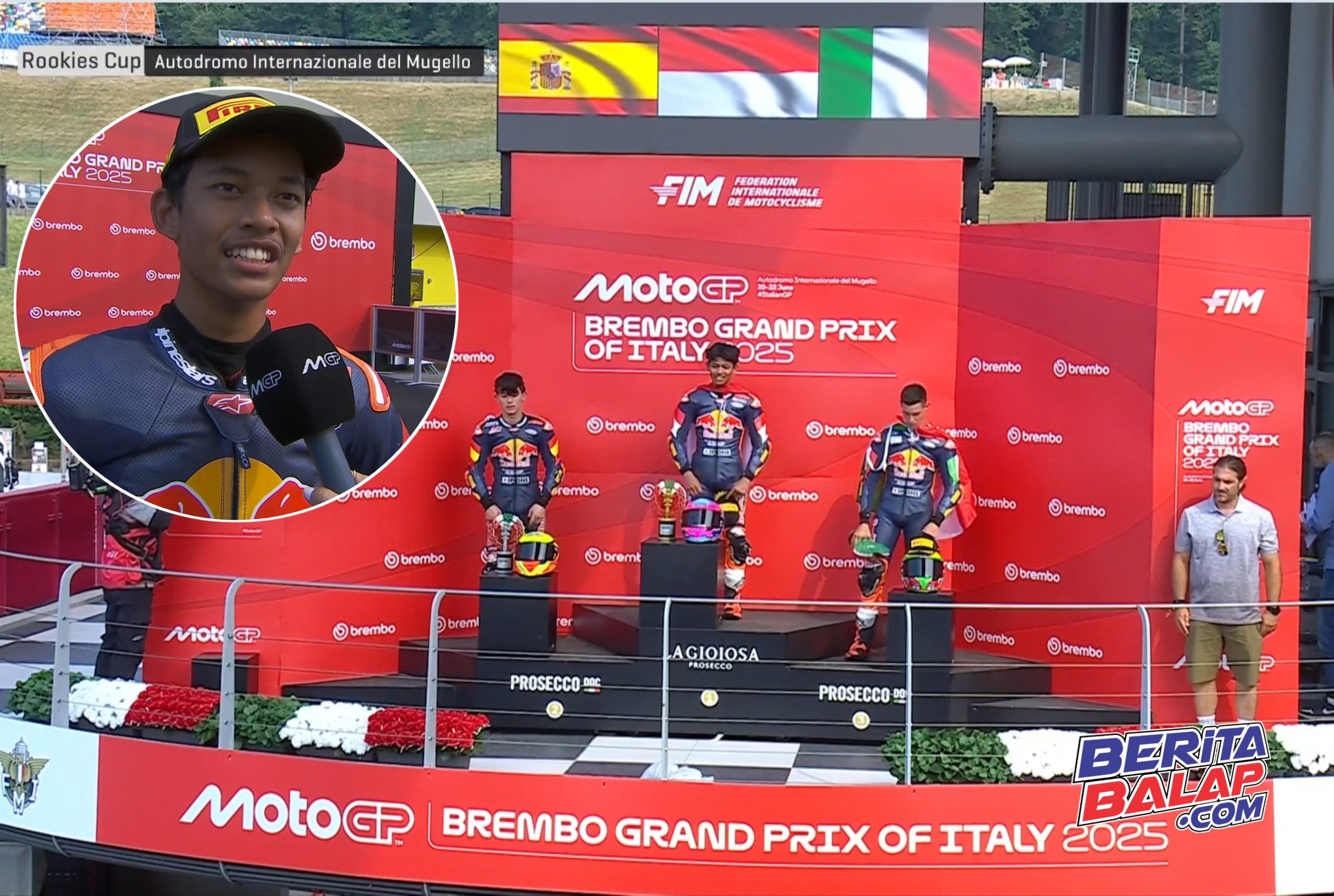Veda Ega Kunci Tempat Terbaik Race 1 Rookies Cup 2025 Mugello, Ini Sejarah..!