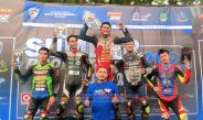 Jafar Munir Trouble ! Atorix AP Rajai Sport 2T Mix Rider di Sumber Production Road Race