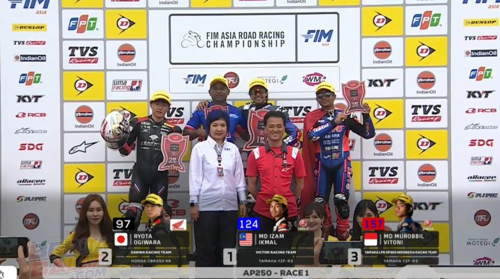 Podium AP 250 | ARRC 2025 Jepang