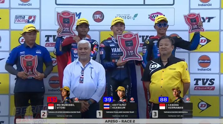 Podium AP250 Race 2 | ARRC 2025 Jepang
