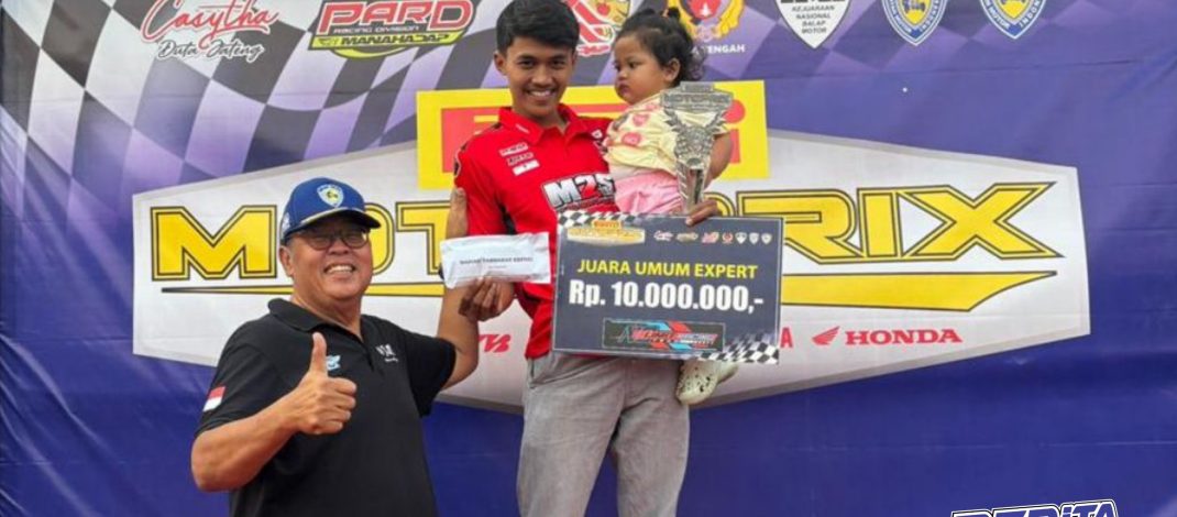 Top Markotop ! Kolaborasi Kate Motor Maboer X Tim M2S Sukses Hantar Aqsal Ilham Juara Umum Expert, Motoprix 2025 Boyolali