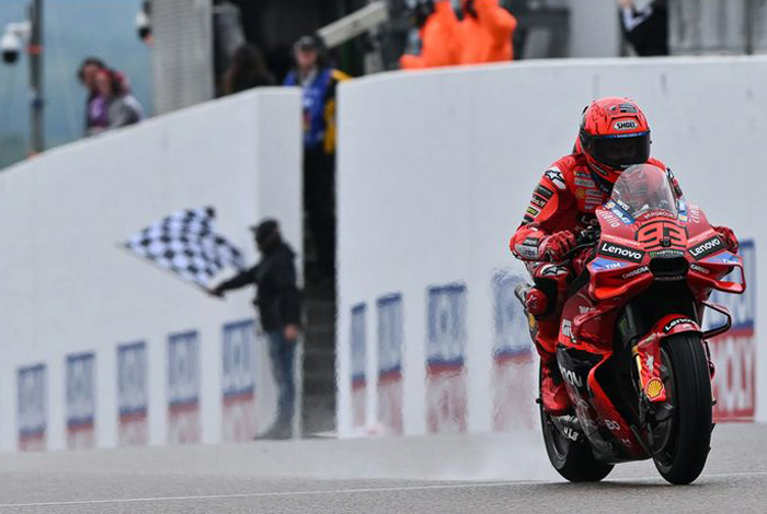 Hasil FP 1 MotoGP Ceko 2025 : Marquez Tercepat di Trek Basah