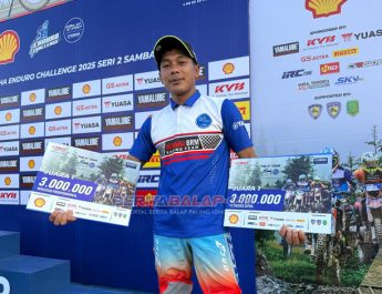Pembalap Jabar Opi Maulana Borong 2 Kelas Bergengsi Prolog Race YEC 2025 Sambas Kalbar