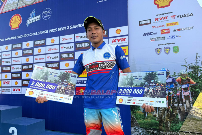 Pembalap Jabar Opi Maulana Borong 2 Kelas Bergengsi Prolog Race YEC 2025 Sambas Kalbar