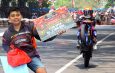 Konsisten di Podium Kehormatan, Falah Acil Sabet JU Bebek 2T Open di Road Race 2025 Ciamis