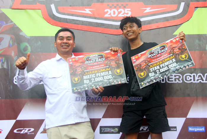 Luar Biasa ! Lutfi Bocil Gondol 2 JU di Road Race 2025 Ciamis