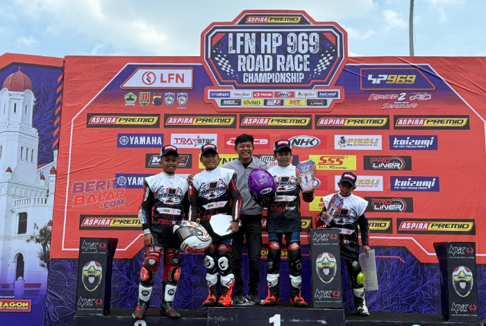 Duet Tim Yamaha Aditama Posisi 1-2 Rookie LFN HP969 Semarang, Murid Mons54 Private Dominasi