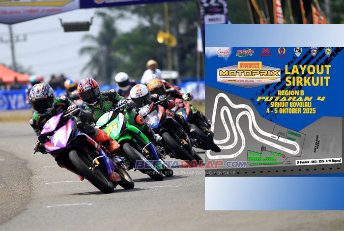 Biar Tidak Monoton ! Layout Sirkuit Boyolali Dibalik di Motoprix 2025 Pekan Ini