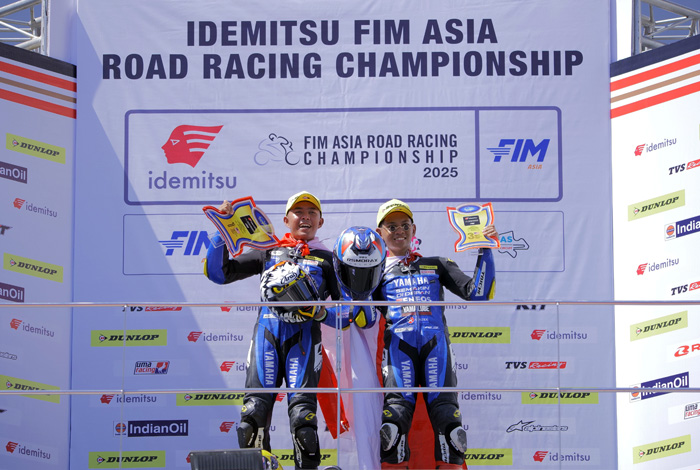 Rookie Tim Yamaha Racing Indonesia Raih Double Podium di ARRC Sepang