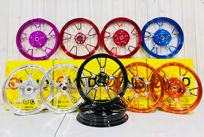 Produk Baru Keren VND Racing, Velg AK47 Buat Mio, Beat, Vario