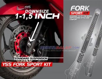Cek Fakta, YSS Fork Sport Kit Buat Bagian Depan Motor Lebih Rendah, Lebih Nyaman dan Lebih Stabil