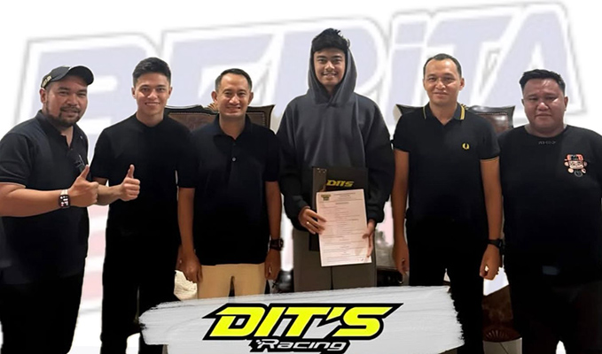 Pembalap Paling Laris Manis ? Aldiaz Aqsal Dikontrak Dits Racing Palangkaraya, Special for Superprix 2026