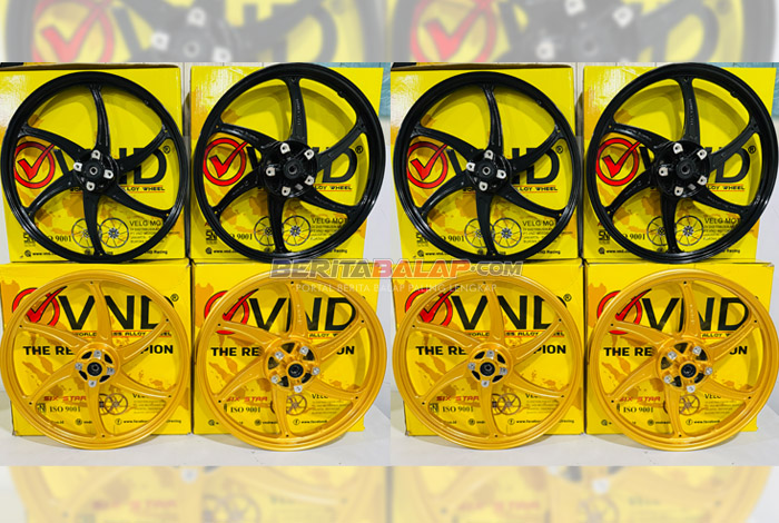 Dengar Suara Tim ! VND Ngeluarin Pelek Jupiter Z dan F1ZR Yang Double Disc